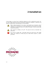 Предварительный просмотр 15 страницы Rowe Scan 600-20 Operating Manual