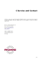 Предварительный просмотр 134 страницы Rowe Scan 600-20 Operating Manual