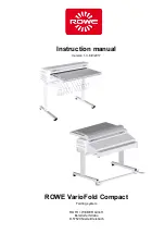 Rowe VarioFold Compact Instruction Manual preview