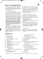 Preview for 10 page of Rowenta 730279 Manual