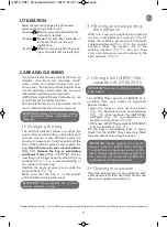 Preview for 12 page of Rowenta 730279 Manual