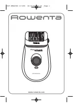 Rowenta ACCESSIM EP5820E0 Manual preview