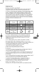 Предварительный просмотр 45 страницы Rowenta ACTISTEAM Manual