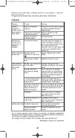 Предварительный просмотр 46 страницы Rowenta ACTISTEAM Manual