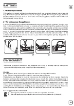 Preview for 11 page of Rowenta AIR FORCE EXTREME LITHIUM-ION Series Manual