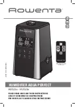 Rowenta AQUA PERFECT HU522 Series Manual preview