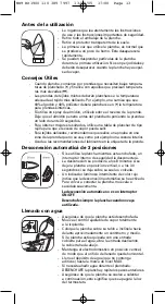 Предварительный просмотр 13 страницы Rowenta AUTOSTEAM DZ1900CGS Manual