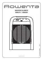 Rowenta BALNEA SILENCE SO6215 Manual preview