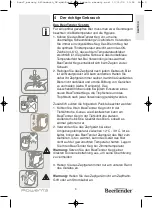 Предварительный просмотр 10 страницы Rowenta BeerTender Manual