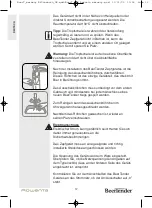 Предварительный просмотр 13 страницы Rowenta BeerTender Manual