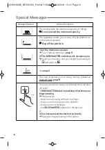 Preview for 10 page of Rowenta BODYMASTER BR60 Series Manual