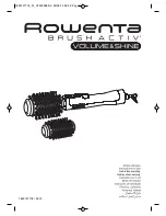 Rowenta CF9320E0 Instructions For Use Manual preview