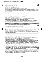 Preview for 8 page of Rowenta CF9320E0 Instructions For Use Manual