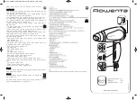 Preview for 1 page of Rowenta CHARMING CV3611 Quick Start Manual