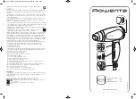 Preview for 2 page of Rowenta CHARMING CV3611 Quick Start Manual