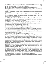 Preview for 10 page of Rowenta CO3035 Safety Instructions