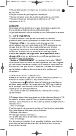 Preview for 12 page of Rowenta CV8050G3 Manual