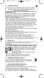 Preview for 42 page of Rowenta CV8050G3 Manual