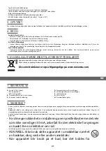 Preview for 21 page of Rowenta CV9820F0 Manual