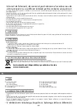 Preview for 44 page of Rowenta CV9820F0 Manual