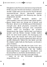 Preview for 6 page of Rowenta DG8520 Manual