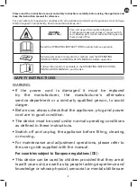 Preview for 5 page of Rowenta DH4224F0 Safety Instructions