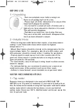 Preview for 5 page of Rowenta DW 9020 Manual