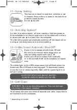 Preview for 10 page of Rowenta DW 9020 Manual