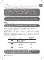 Предварительный просмотр 7 страницы Rowenta DW7180U1 Instructions For Use Manual