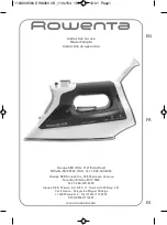 Rowenta DW8060 Instructions For Use Manual preview