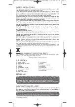 Preview for 4 page of Rowenta DW9035D1 Manual