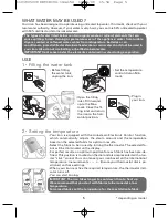 Предварительный просмотр 5 страницы Rowenta DW9080 Instructions For Use Manual