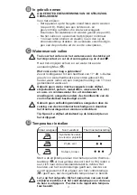 Preview for 23 page of Rowenta DX1250F1 Manual