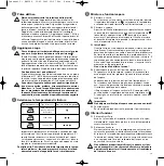 Preview for 10 page of Rowenta DX9300U1 Manual