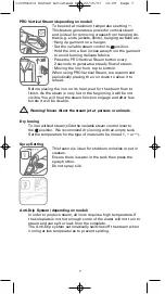 Preview for 7 page of Rowenta DZ2060 Manual