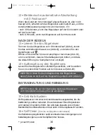 Preview for 20 page of Rowenta DZ5 Instructions For Use Manual