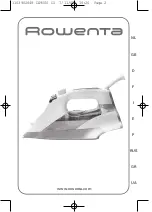 Предварительный просмотр 2 страницы Rowenta DZ9000 Manual