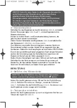 Preview for 25 page of Rowenta DZ9000 Manual