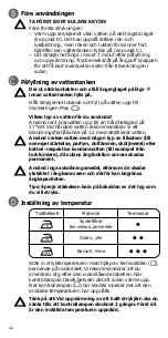 Preview for 48 page of Rowenta EFFECTIVE DX1300 Manual