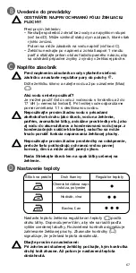 Preview for 73 page of Rowenta EFFECTIVE DX1300 Manual