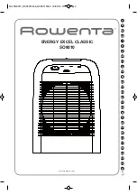 Preview for 1 page of Rowenta ENERGY EXCEL CLASSIC SO8010 Manual