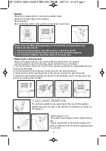 Preview for 13 page of Rowenta EP7202E0 Manual