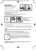 Preview for 22 page of Rowenta EP7202E0 Manual