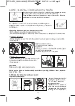 Preview for 14 page of Rowenta EP7212 Instruction Manual