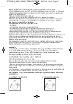 Preview for 19 page of Rowenta EP7212 Instruction Manual