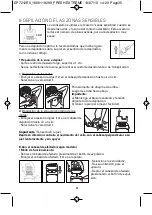 Preview for 37 page of Rowenta EP7212 Instruction Manual