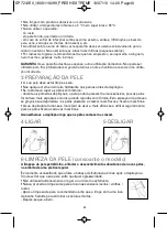 Preview for 42 page of Rowenta EP7212 Instruction Manual