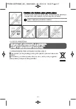 Preview for 95 page of Rowenta EP7212 Instruction Manual