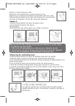 Предварительный просмотр 5 страницы Rowenta EP7340 Manual