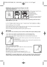 Предварительный просмотр 7 страницы Rowenta EP7340 Manual